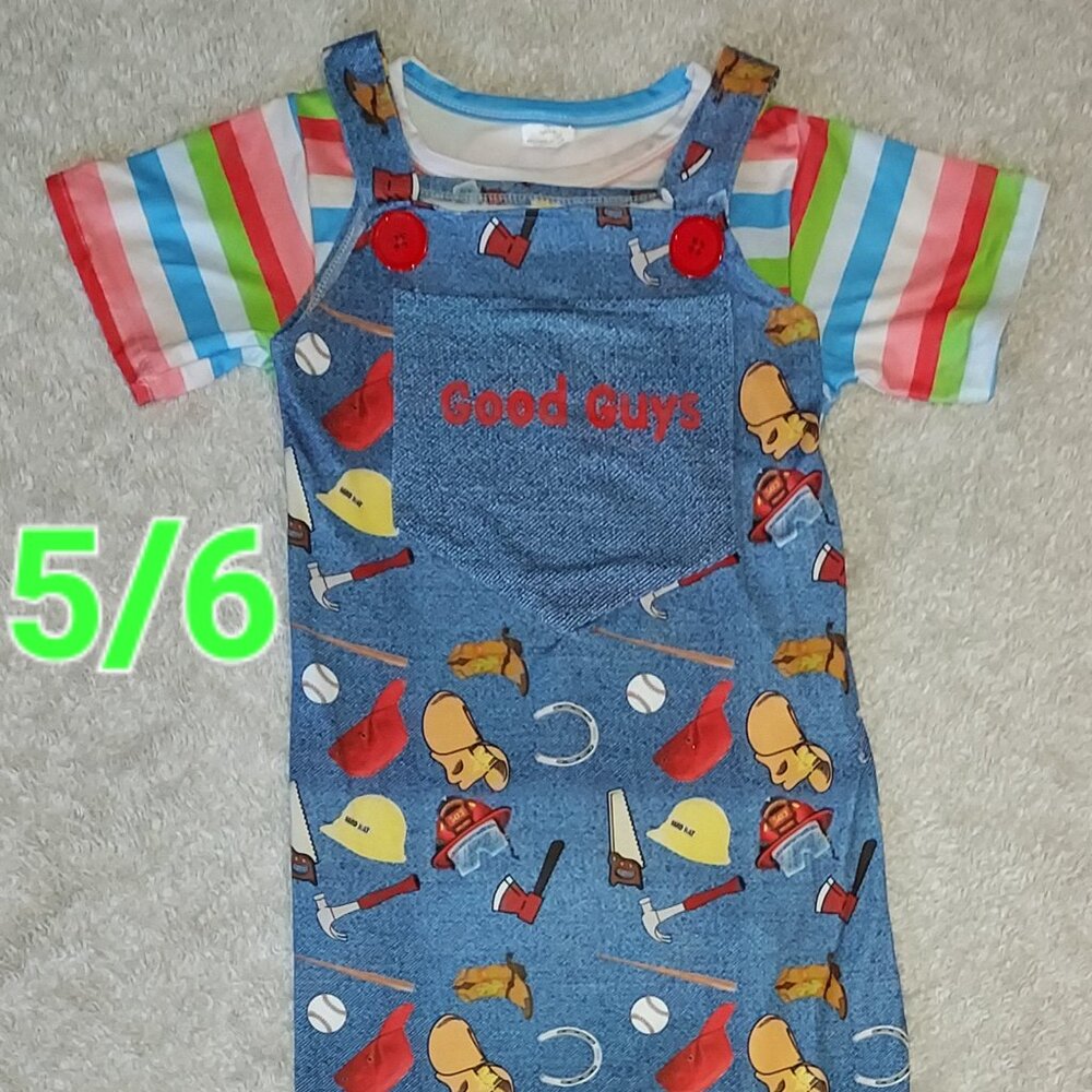 Girls Chucky Romper Size 5/6